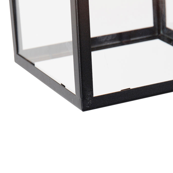 QAZQA Smart buiten hanglamp zwart IP23 incl. Wifi G95 - Amsterdam