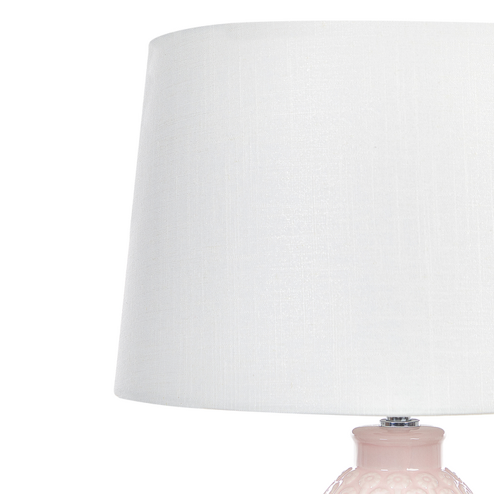 Beliani - ZARIMA - Tafellamp - Wit - Keramiek