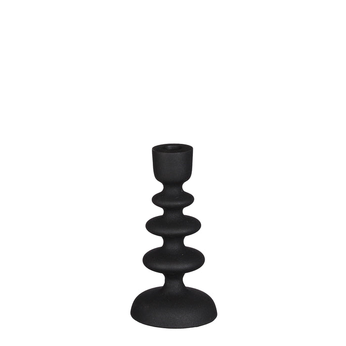 Mica Decorations Salsa Kandelaar - Zwart