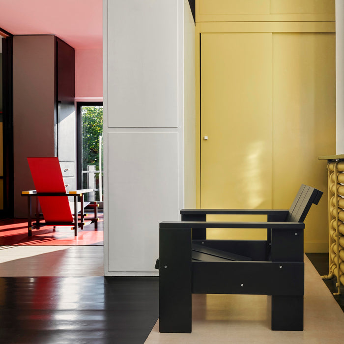 HAY Crate Loungestoel - Zwart