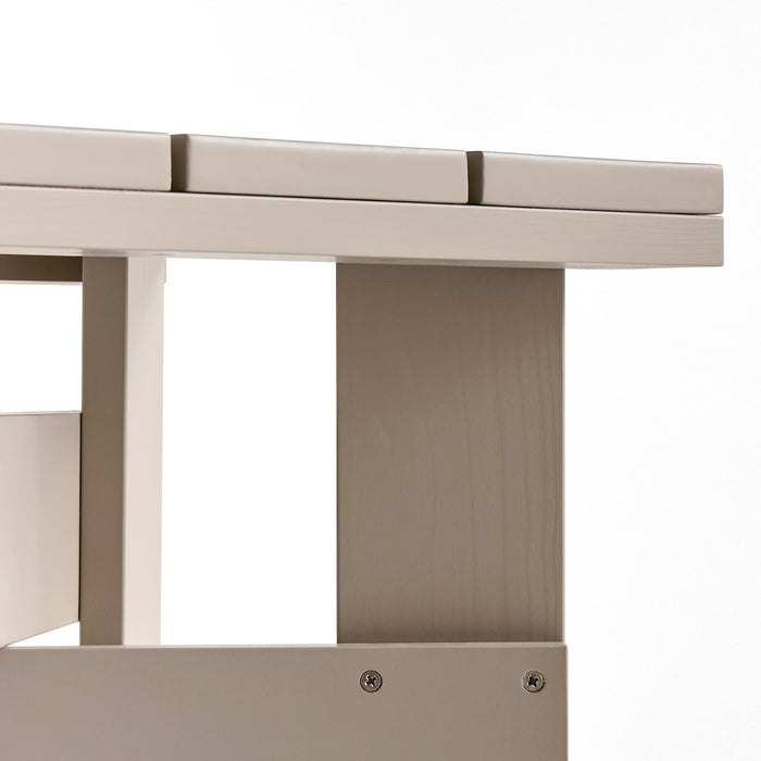 HAY Crate Bijzettafel H 40 cm - Grijs