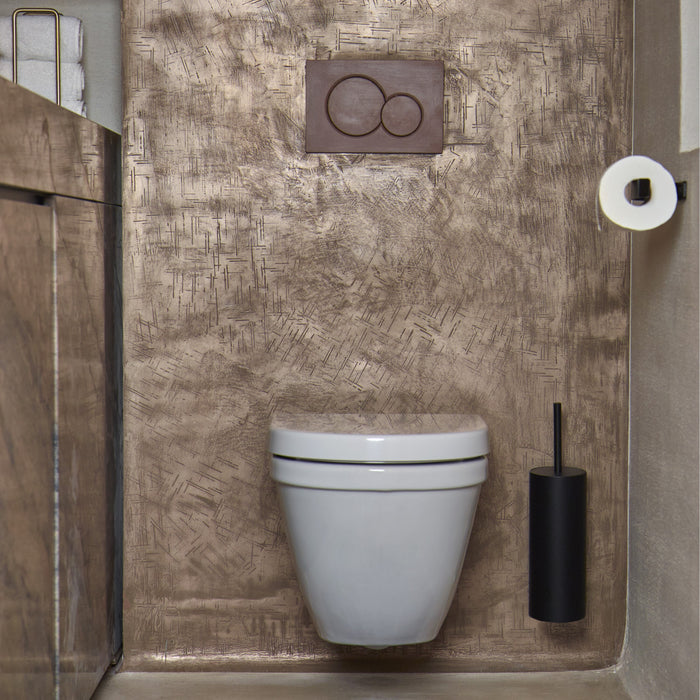 Aquanova Cyra Toiletrolhouder - Zwart