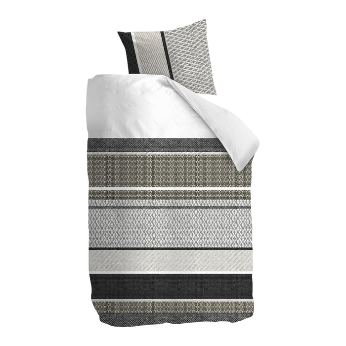 Beddinghouse Benthe Dekbedovertrek 140 x 200/220 cm - Grijs