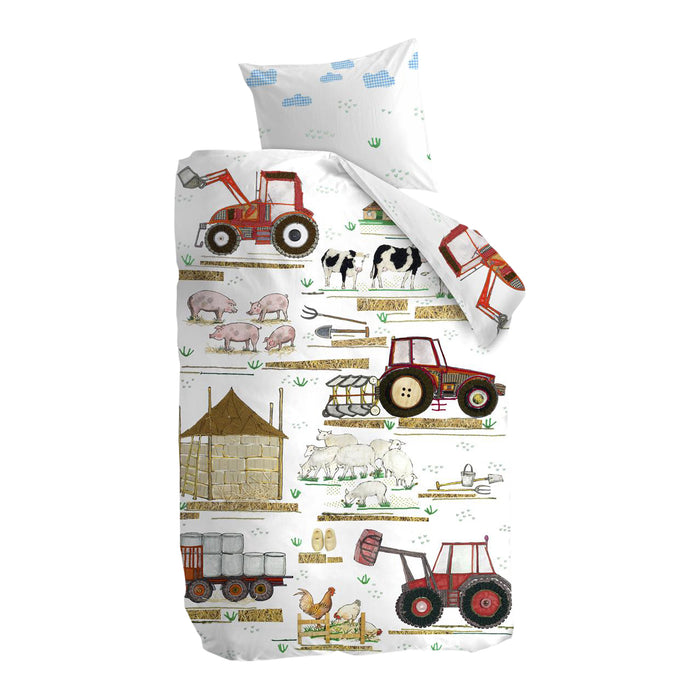 Beddinghouse Kids Farm Dekbedovertrek 140 x 200/220 cm