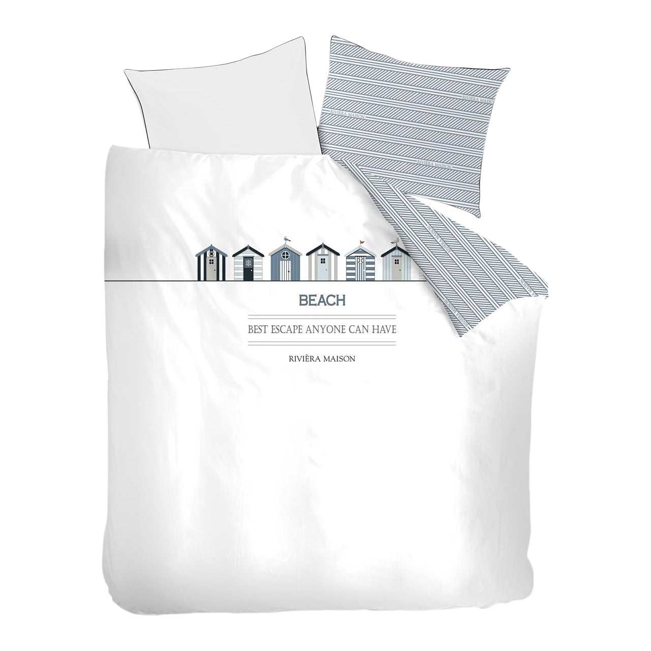 Riviera Maison Beach Cottage Dekbedovertrek 200 x 200/220 cm