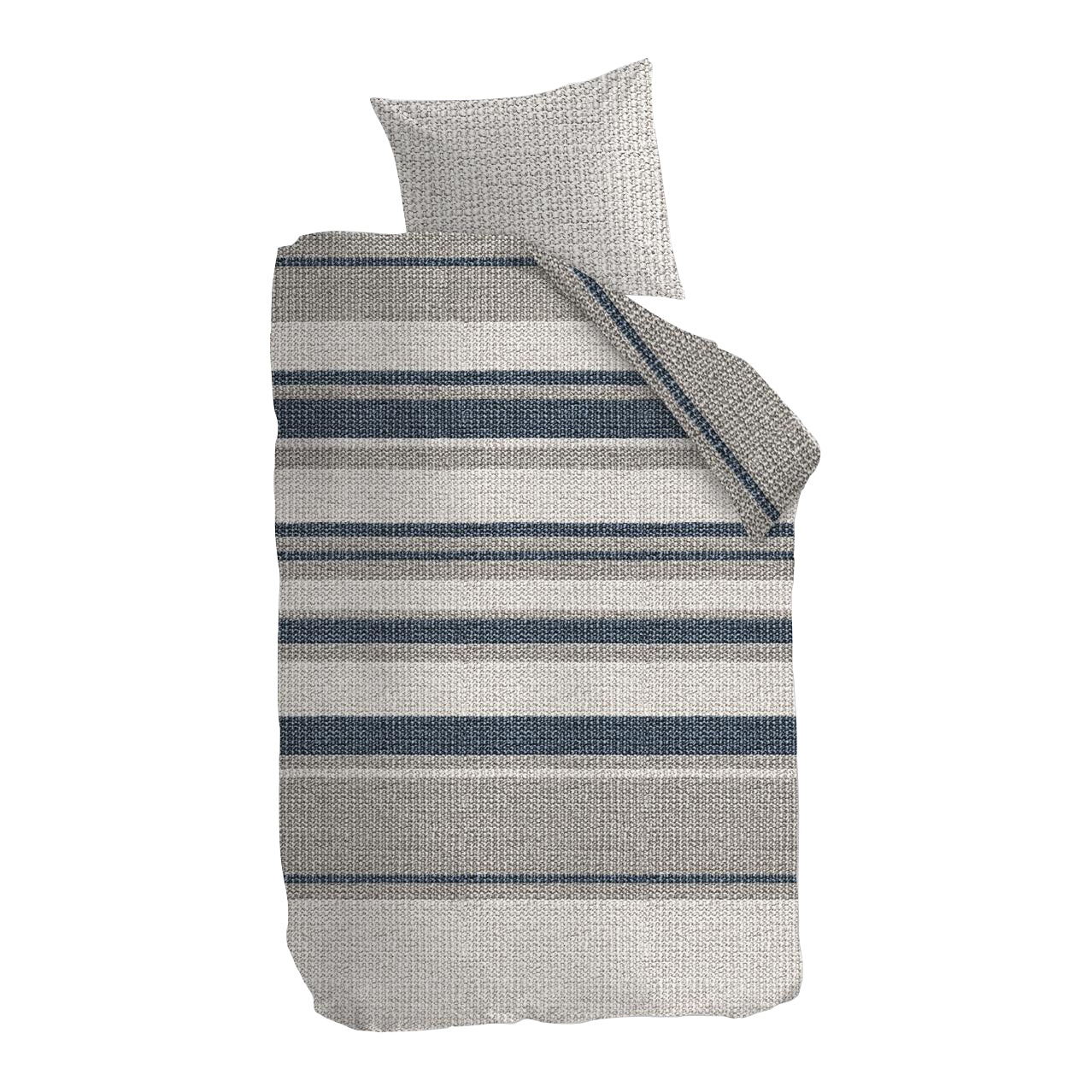 Riviera Maison Rattan Stripes Dekbedovertrek 140 x 200/220 cm