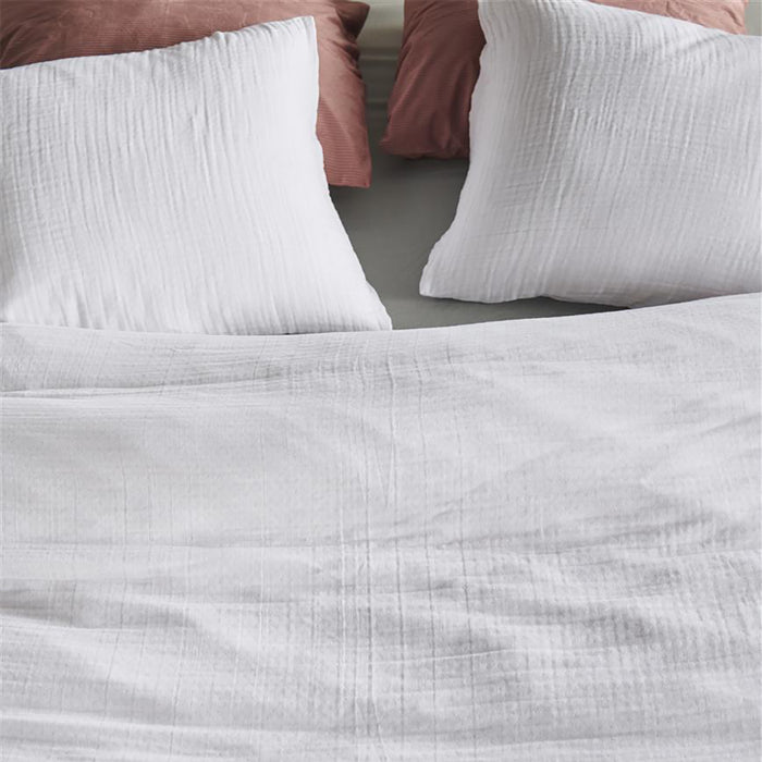 At Home by Beddinghouse Optimism Dekbedovertrek 240 x 200/220 cm - Wit