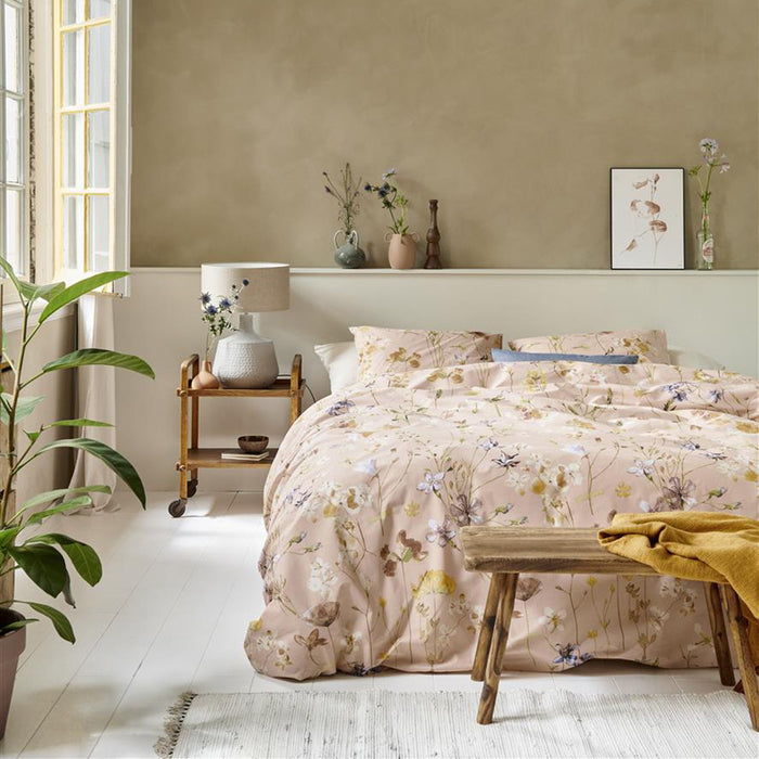 Ariadne at Home Flowerlove Dekbedovertrek 240 x 200/220 cm - Nude