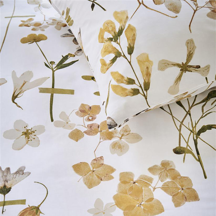 Ariadne at Home Flowerlove Dekbedovertrek 240 x 200/220 cm - Wit