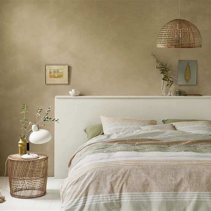 Ariadne at Home Lin Dekbedovertrek 240 x 200/220 cm - Groen