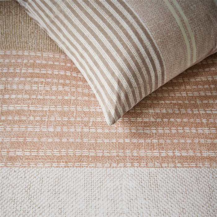 Ariadne at Home Lin Dekbedovertrek 240 x 200/220 cm - Terra