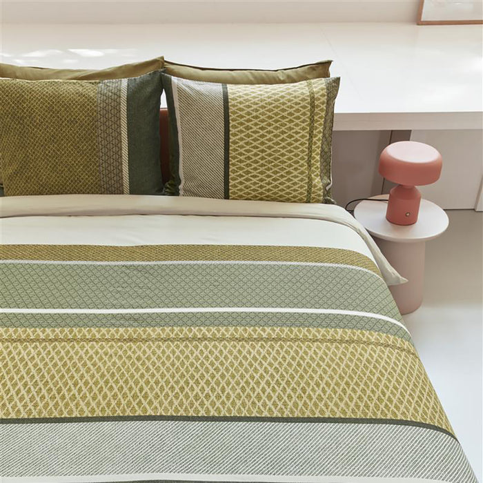 Beddinghouse Benthe Dekbedovertrek 240 x 200/220 cm - Groen
