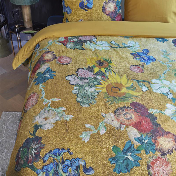Beddinghouse X Van Gogh Museum Partout Dekbedovertrek 140 x 200/220 cm - Goud