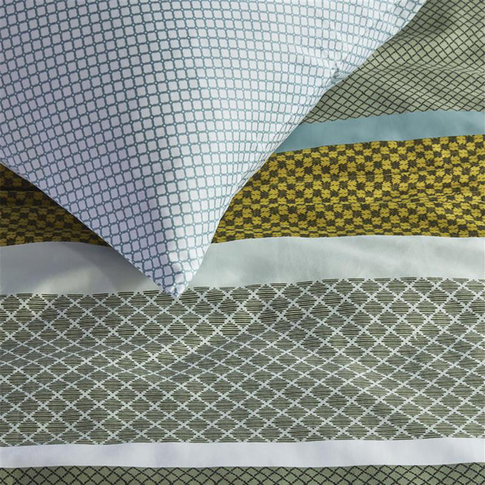 Beddinghouse Lennart Dekbedovertrek 140 x 200/220 cm - Groen