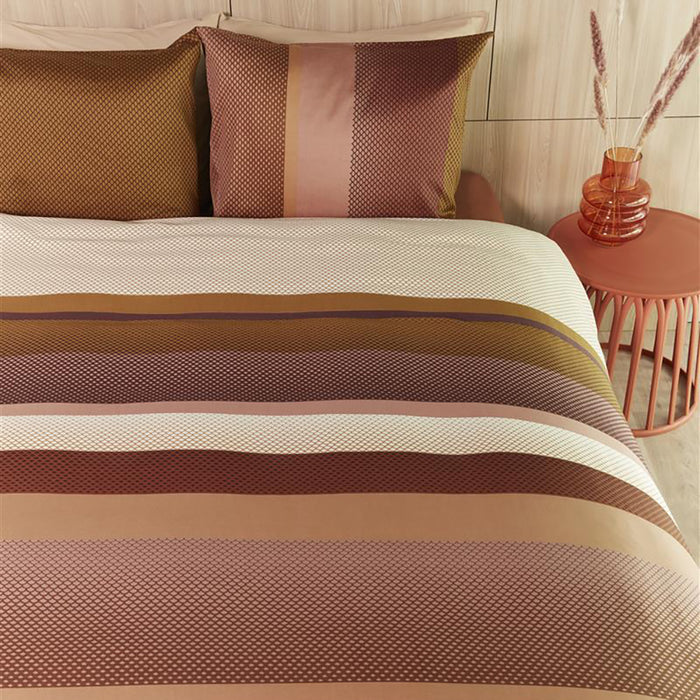 Beddinghouse Rhys Dekbedovertrek 200 x 200/220 cm - Terra