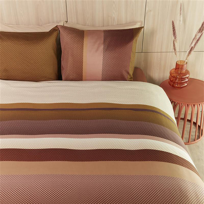 Beddinghouse Rhys Dekbedovertrek 240 x 200/220 cm - Terra