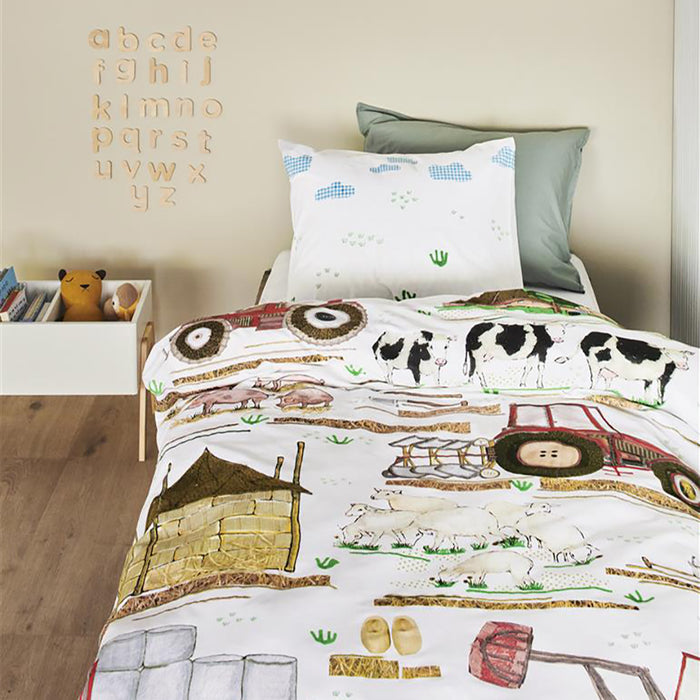Beddinghouse Kids Farm Dekbedovertrek 140 x 200/220 cm