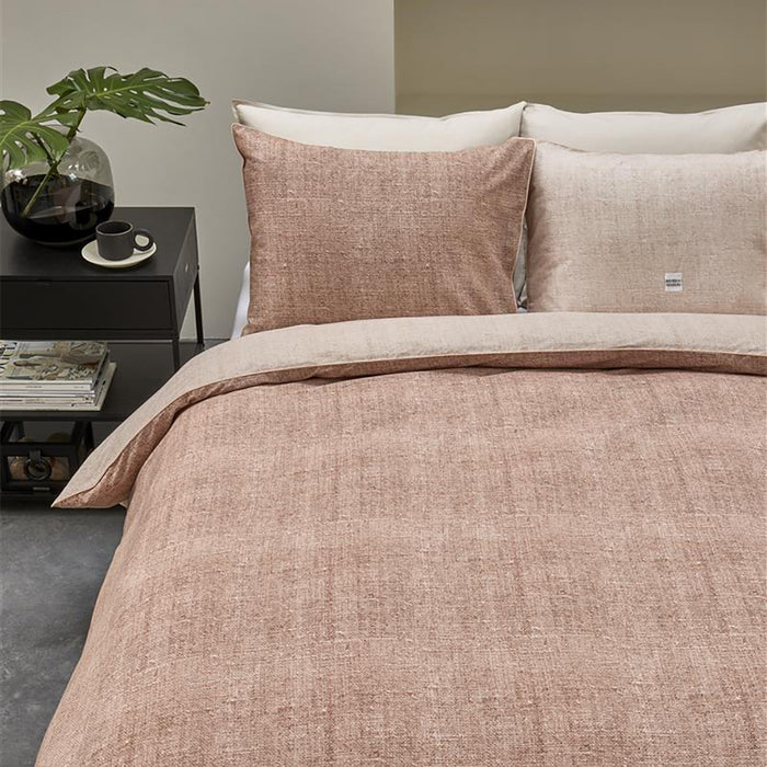 Riviera Maison Coughton Court Dekbedovertrek 200 x 200/220 cm - Perzik
