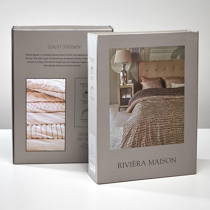 Riviera Maison Rattan Stripes Dekbedovertrek 140 x 200/220 cm