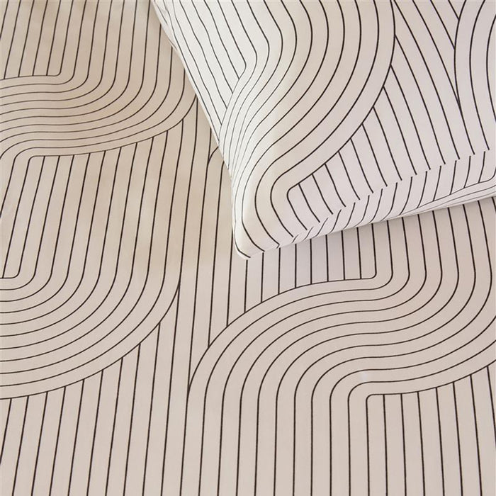 vtwonen Broom Bow Dekbedovertrek 200 x 200/220 cm - Natural