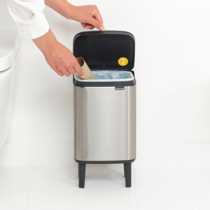 Brabantia Bo Hi Afvalemmer 4 L - Matt Steel FPP