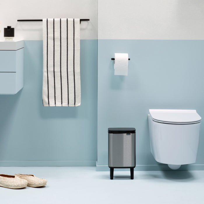 Brabantia Bo Hi Afvalemmer 4 L - Matt Steel FPP