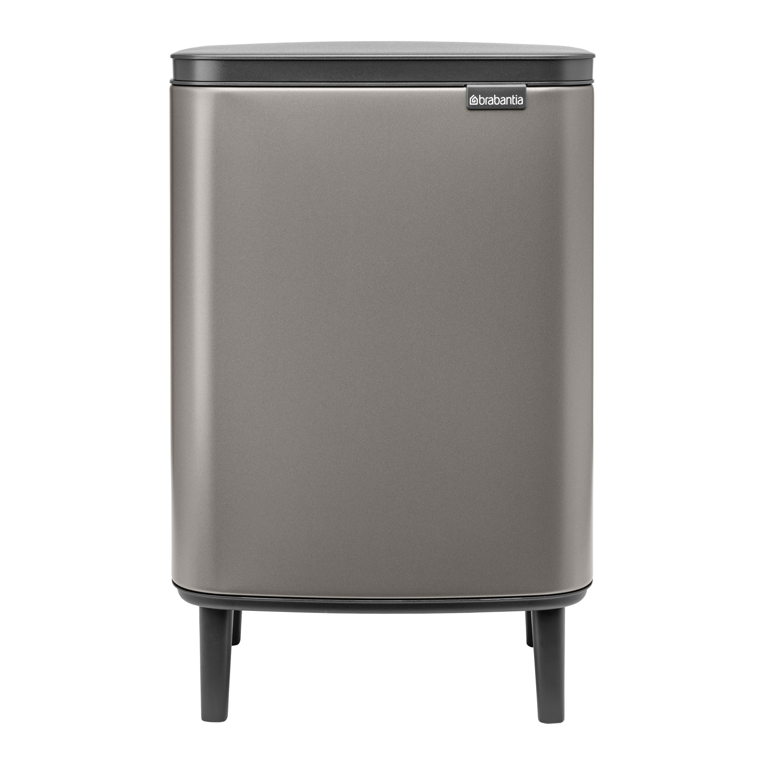 Brabantia Bo Hi Afvalemmer 12 L - Platinum