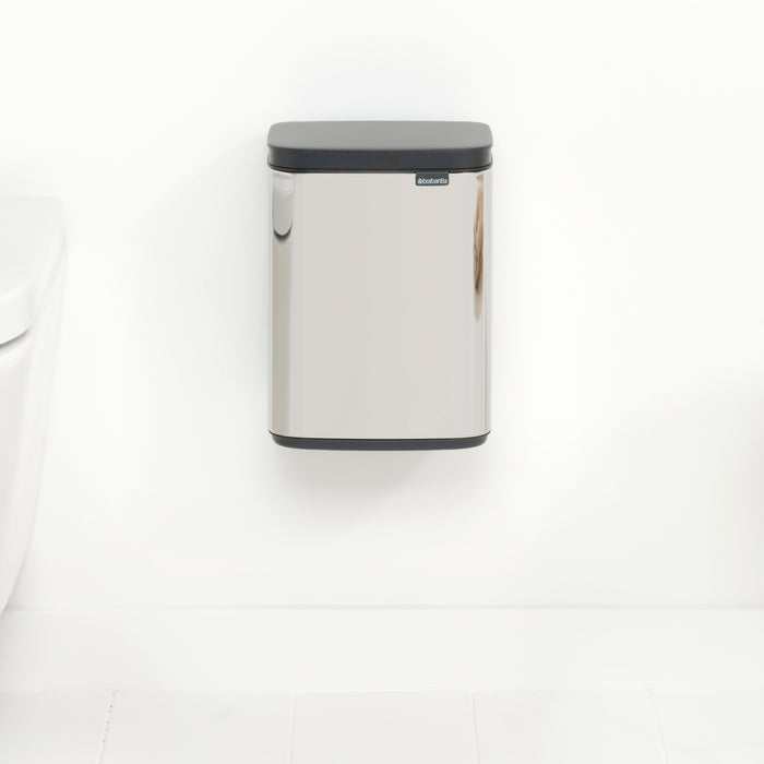 Brabantia Bo Afvalemmer 4 L - Brilliant Steel