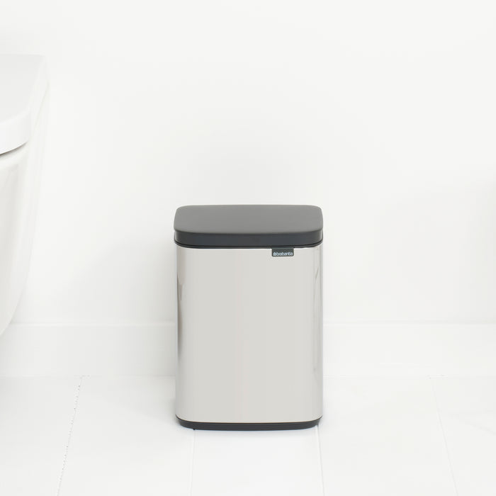 Brabantia Bo Afvalemmer 4 L - Brilliant Steel