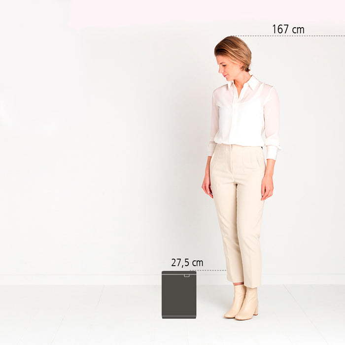 Brabantia Bo Afvalemmer 4 L - Brilliant Steel