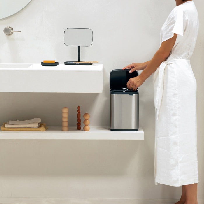 Brabantia Bo Afvalemmer 4 L - Matt Steel FPP