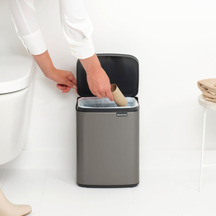 Brabantia Bo Afvalemmer 7 L - Platinum