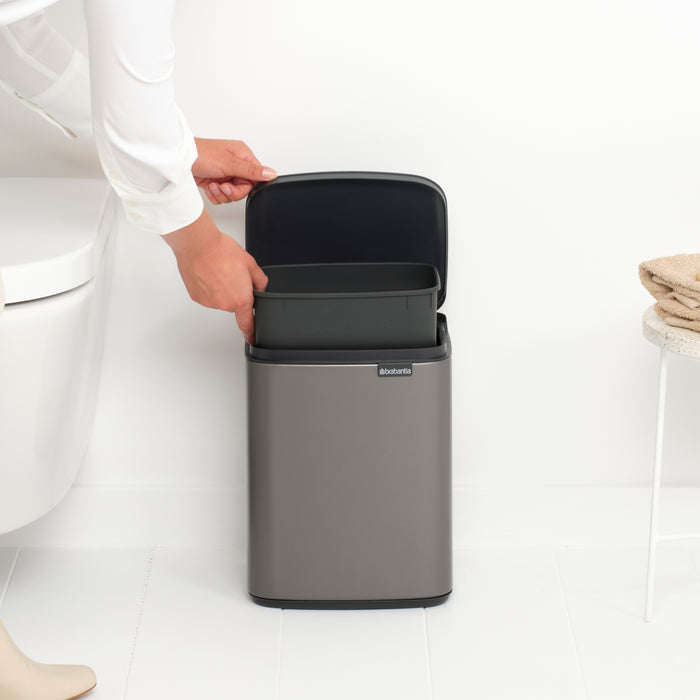 Brabantia Bo Afvalemmer 7 L - Platinum