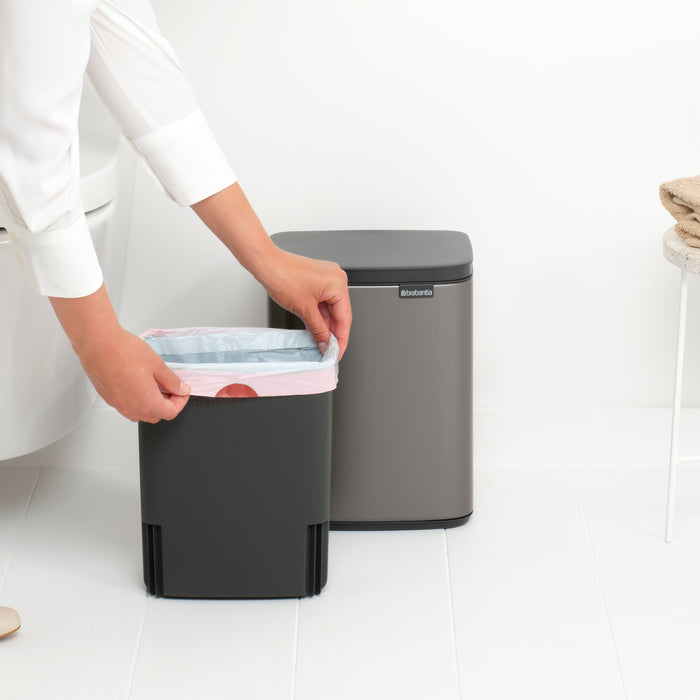 Brabantia Bo Afvalemmer 7 L - Platinum