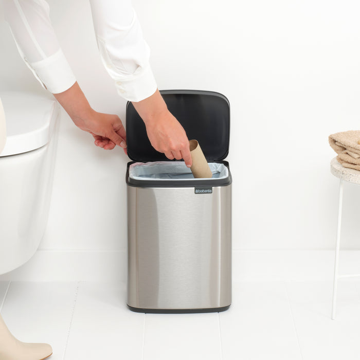 Brabantia Bo Afvalemmer 7 L - Matt Steel FPP