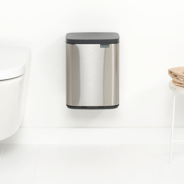 Brabantia Bo Afvalemmer 7 L - Matt Steel FPP