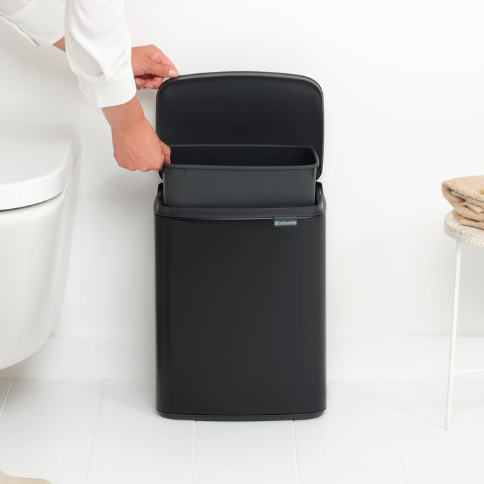 Brabantia Bo Afvalemmer 12 L - Matt Black