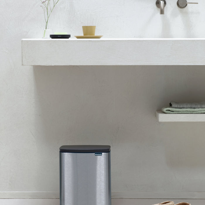 Brabantia Bo Afvalemmer 12 L - Matt Steel FPP
