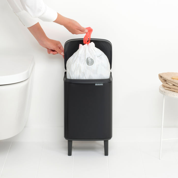 Brabantia Bo Hi Afvalemmer 7 L - Matt Black