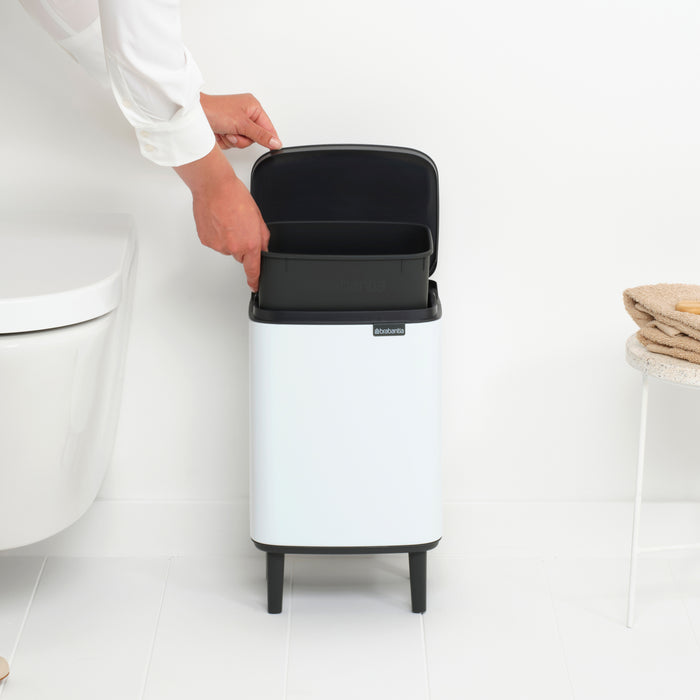 Brabantia Bo Hi Afvalemmer 7 L - White