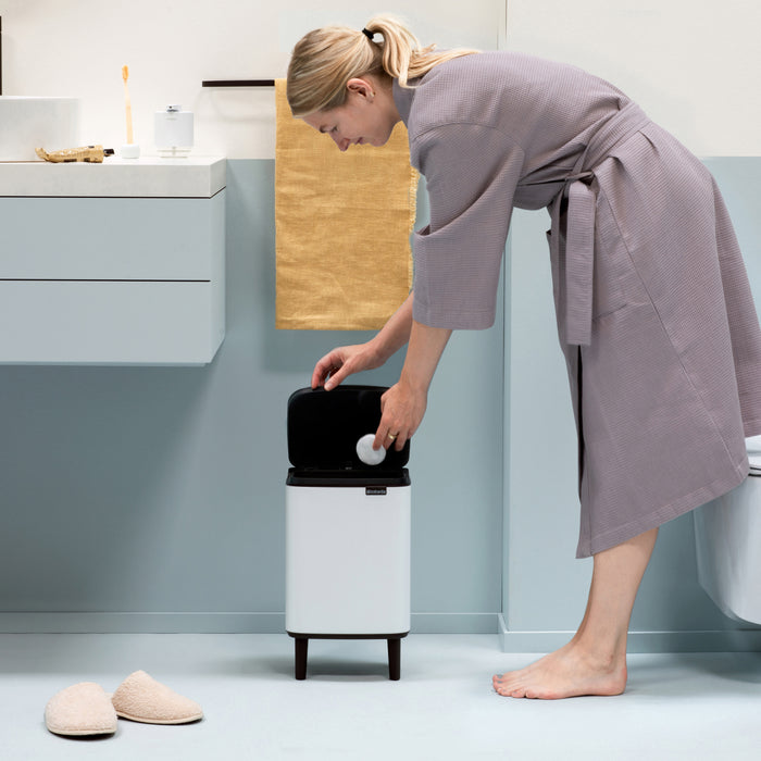 Brabantia Bo Hi Afvalemmer 7 L - White