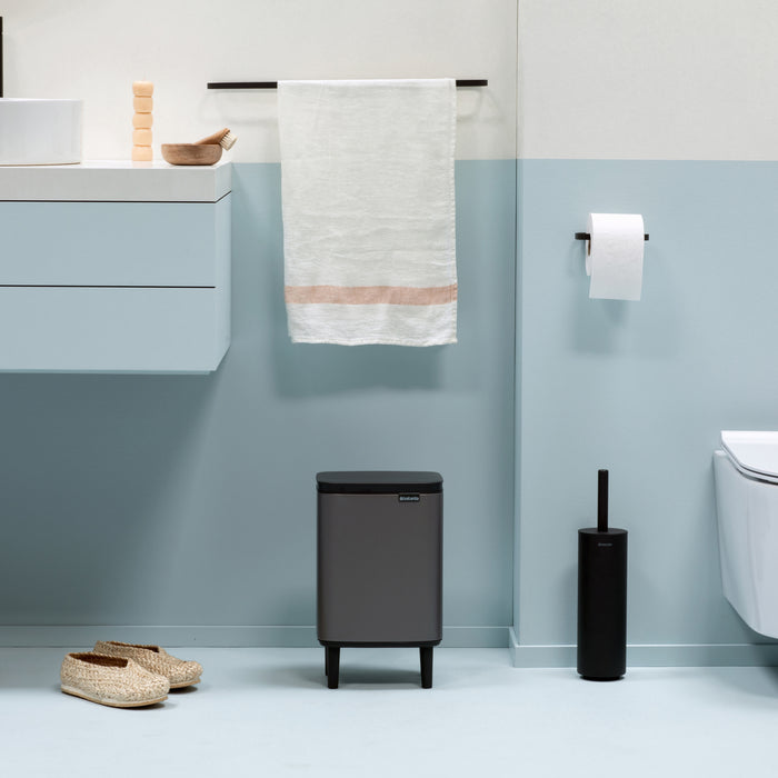 Brabantia Bo Hi Afvalemmer 7 L - Platinum