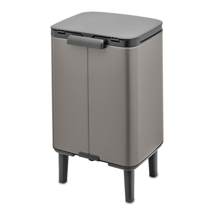 Brabantia Bo Hi Afvalemmer 7 L - Platinum