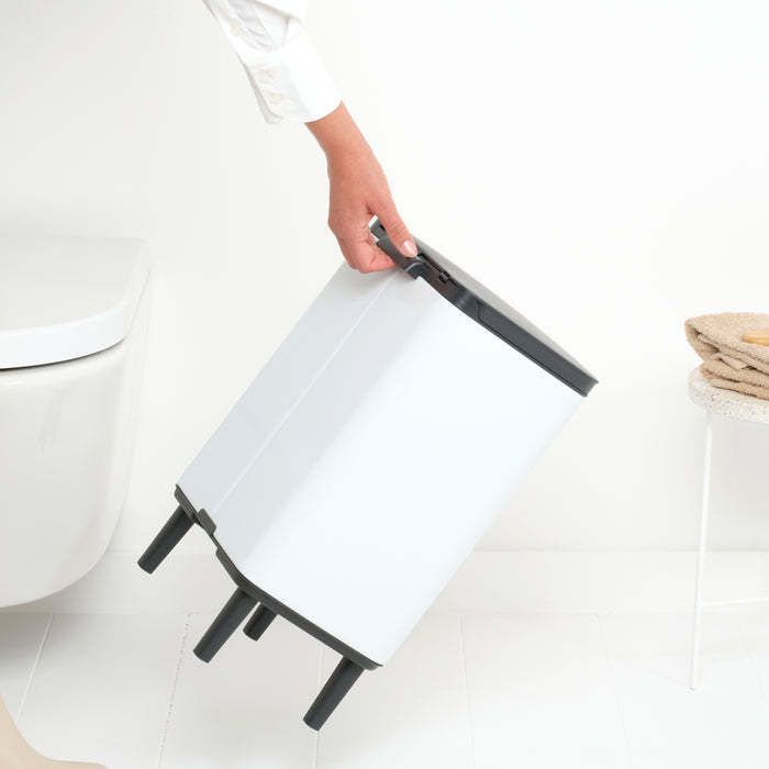 Brabantia Bo Hi Afvalemmer 12 L - White