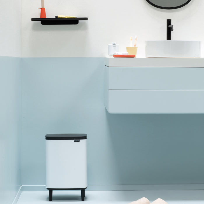 Brabantia Bo Hi Afvalemmer 12 L - White