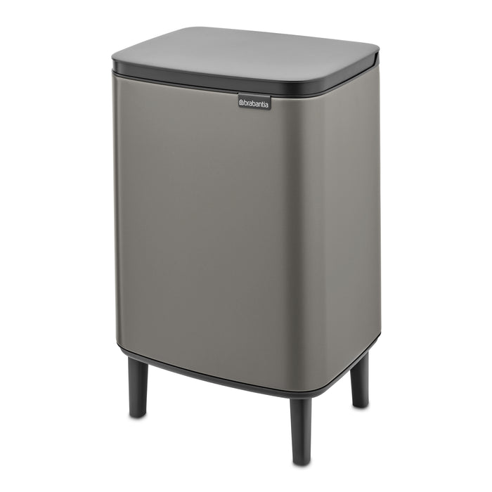 Brabantia Bo Hi Afvalemmer 12 L - Platinum