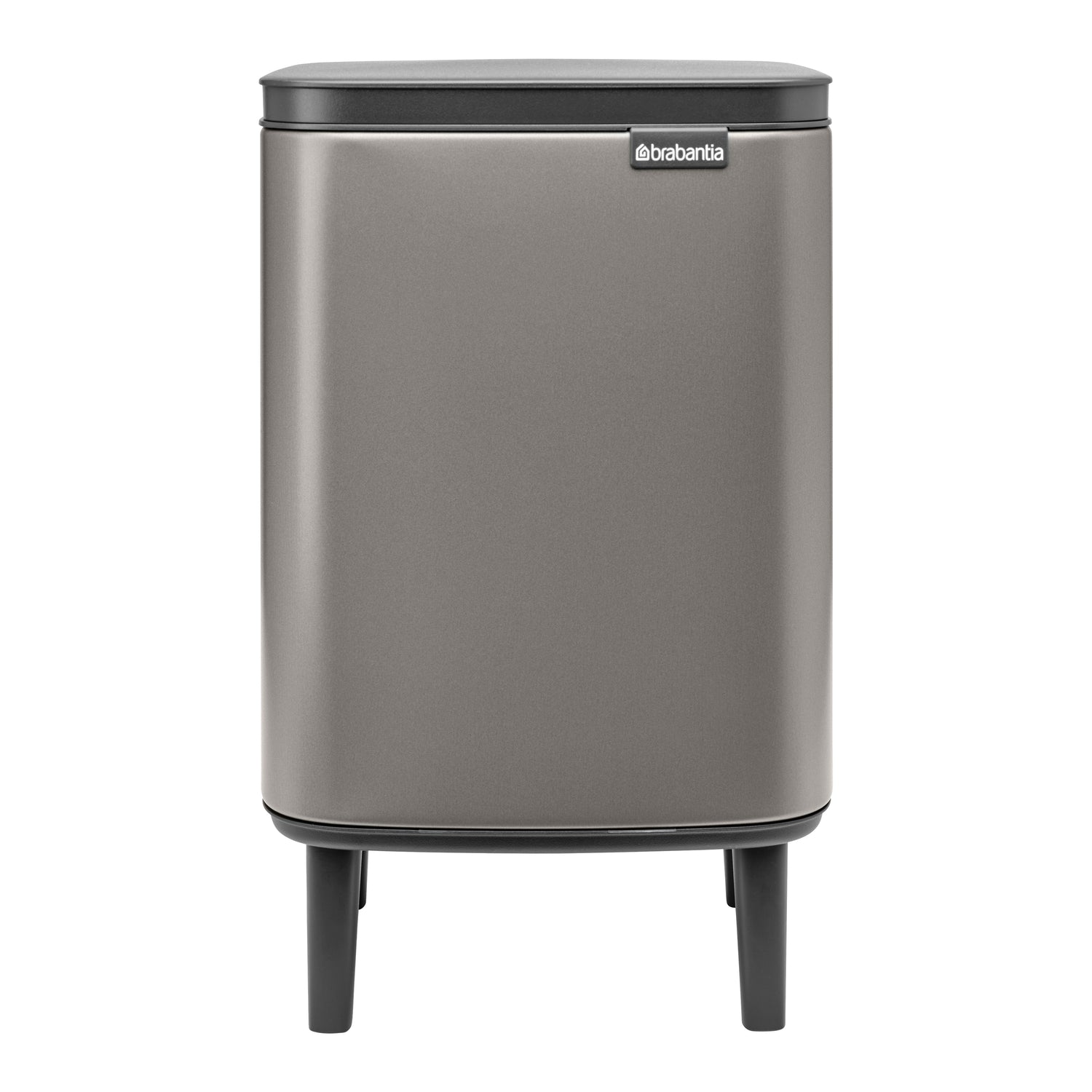 Brabantia Bo Hi Afvalemmer 7 L - Platinum