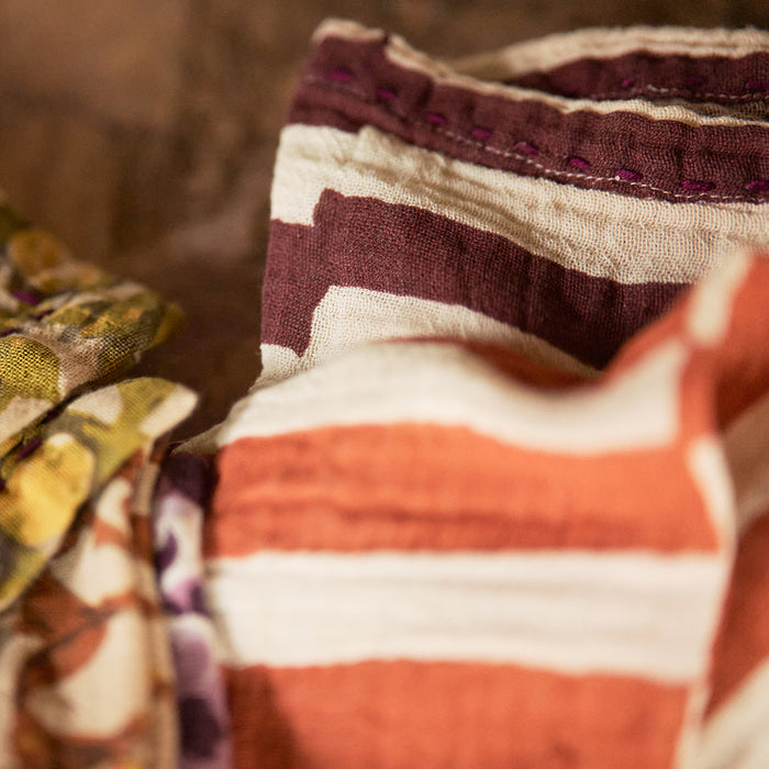 HKliving Mediterranean Olive Servetten - Set van 2