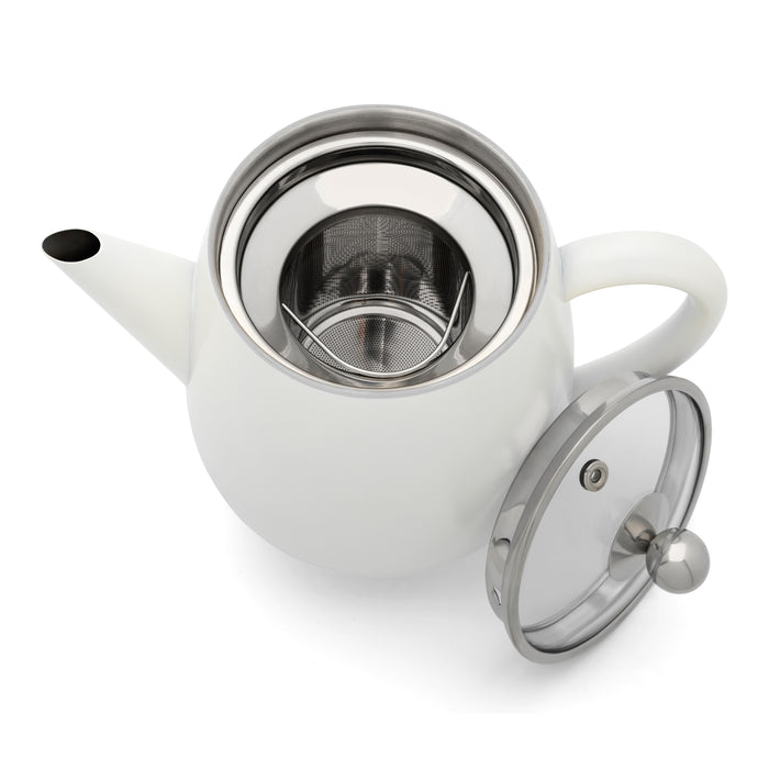 Bredemeijer Duet Eva Theepot 1,1 L - Wit