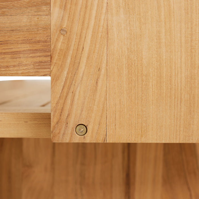 HKliving Teak Tuinbank - Natural